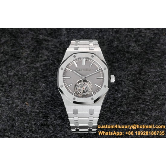 Royal Oak Tourbillon 41mm SS/SS Grey/Stk R8F V2 Flying Tourb