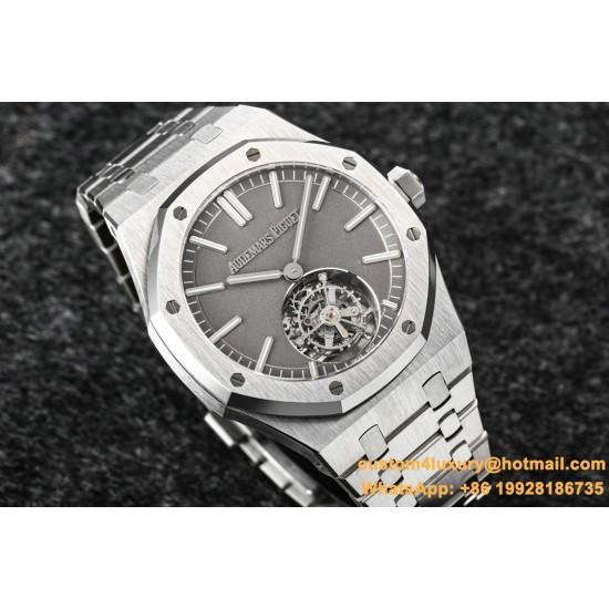 Royal Oak Tourbillon 41mm SS/SS Grey/Stk R8F V2 Flying Tourb