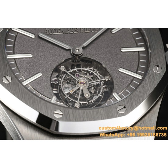 Royal Oak Tourbillon 41mm SS/SS Grey/Stk R8F V2 Flying Tourb
