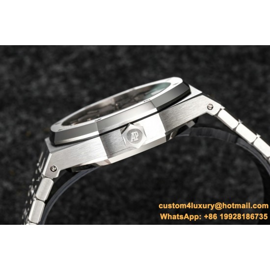 Royal Oak Tourbillon 41mm SS/SS Grey/Stk R8F V2 Flying Tourb