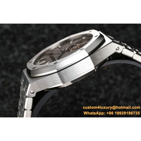 Royal Oak Tourbillon 41mm SS/SS Grey/Stk R8F V2 Flying Tourb
