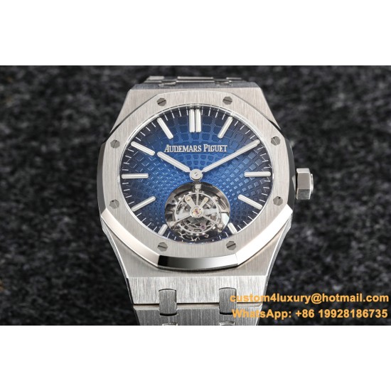 Royal Oak Tourbillon 41mm SS/SS Blue/Stk R8F V2 Flying Tourb