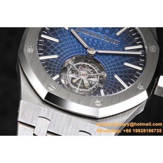 Royal Oak Tourbillon 41mm SS/SS Blue/Stk R8F V2 Flying Tourb