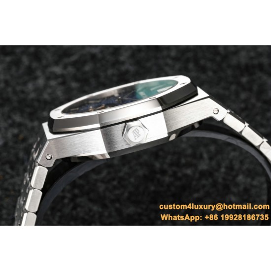 Royal Oak Tourbillon 41mm SS/SS Blue/Stk R8F V2 Flying Tourb