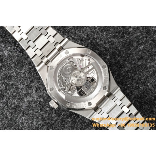 Royal Oak Tourbillon 41mm SS/SS Blue/Stk R8F V2 Flying Tourb