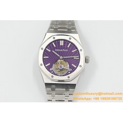 Audemars Piguet - Royal Oak Tourbillon SS/SS Purple Flying Tourbillon