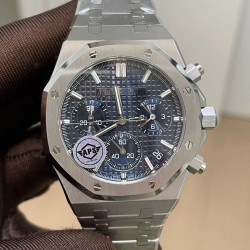Royal Oak Chrono 26240ST 41mm SS/SS Black Dial APS SH4401 Super Clone