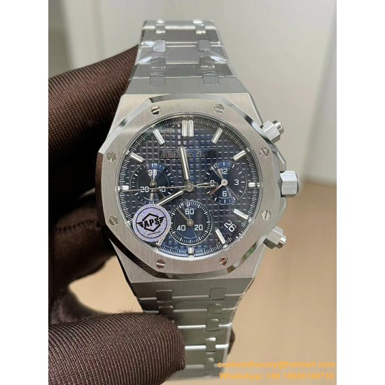 Royal Oak Chrono 26240ST 41mm SS/SS Black Dial APS SH4401 Super Clone