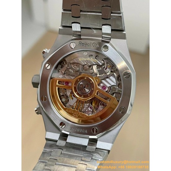 Royal Oak Chrono 26240ST 41mm SS/SS Green Dial APS SH4401 Super Clone