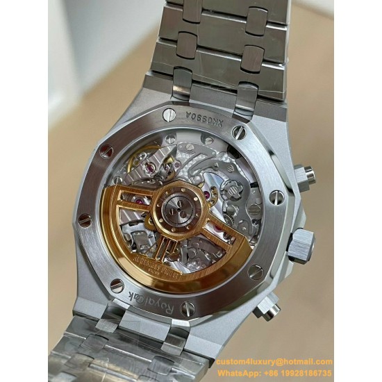 Royal Oak Chrono 26240ST 41mm SS/SS Green Dial APS SH4401 Super Clone