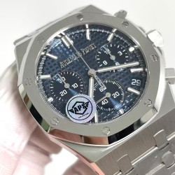 Royal Oak Chrono 26240ST 41mm SS/SS Blue Dial APS SH4401 Super Clone