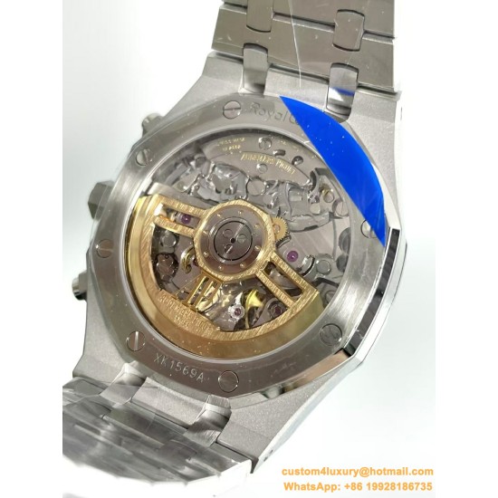 Royal Oak Chrono 26240ST 41mm SS/SS Blue Dial APS SH4401 Super Clone