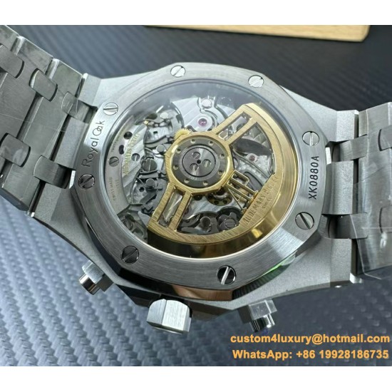 Royal Oak Chrono 26240ST 41mm SS/SS Green Dial APS SH4401 Super Clone