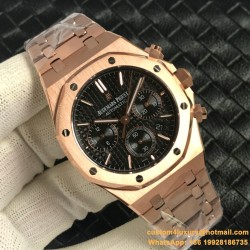 Audemars Piguet - Royal Oak Chronograph 26331ST RG/RG F.Black OMF A7750