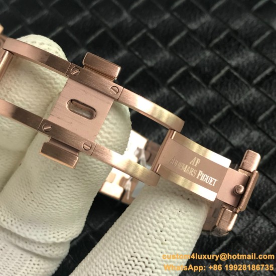 Audemars Piguet - Royal Oak Chronograph 26331ST RG/RG Brown OMF A7750