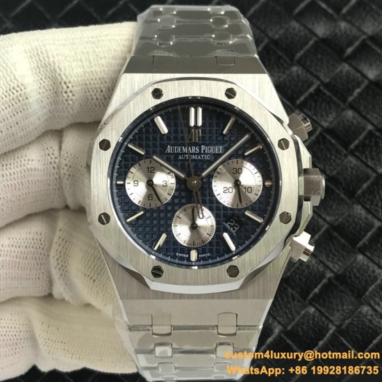 Royal Oak Chrono 26331 SS/SS Blue/White IPF A7750