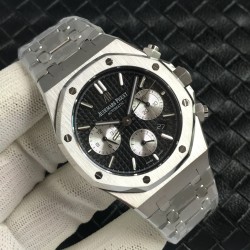 Royal Oak Chrono 26331 SS/SS Black/White IPF A7750