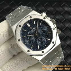 Audemars Piguet - Royal Oak Chronograph 26331ST SS/SS Grey/Blue OMF A7750