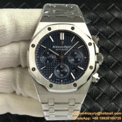 Audemars Piguet - Royal Oak Chronograph 26331ST SS/SS Grey/Blue OMF A7750