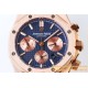Audemars Piguet - Royal Oak Chronograph 26331ST RG/RG Blue OMF A7750