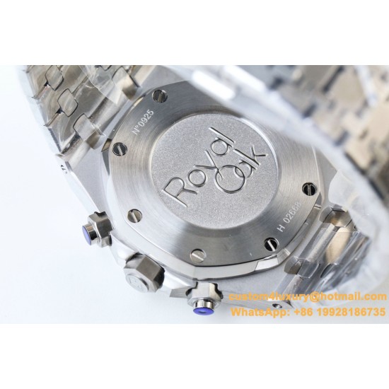 Audemars Piguet - Royal Oak Chronograph 26331 SS/SS Blue/Blue OMF A7750
