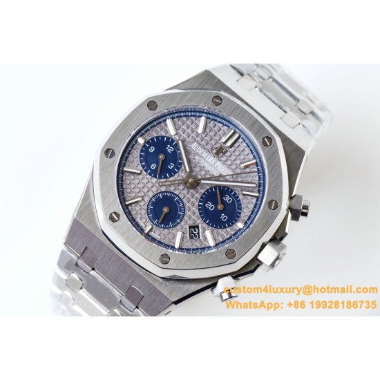 Audemars Piguet - Royal Oak Chronograph 26331ST SS/SS Grey/Blue OMF A7750