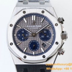 Audemars Piguet - Royal Oak Chronograph 26331ST SS/SS Grey/Blue OMF A7750