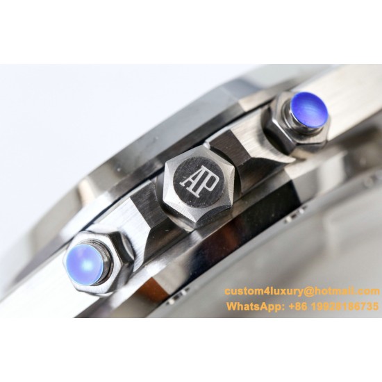 Audemars Piguet - Royal Oak Chronograph 26331ST SS/SS Grey/Blue OMF A7750