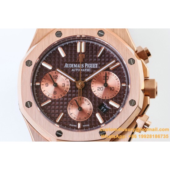Royal Oak Chrono 26331 RG/RG Brown/RG IPF A7750