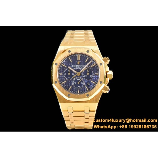 Audemars Piguet - Royal Oak Chronograph 26331ST YG/YG Blue OMF A7750