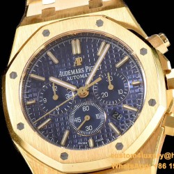 Audemars Piguet - Royal Oak Chronograph 26331ST YG/YG Blue OMF A7750