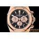 Audemars Piguet - Royal Oak Chronograph 26331ST RG/LE Black OMF A7750