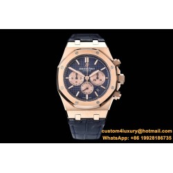 Audemars Piguet - Royal Oak Chronograph 26331ST RG/LE Blue OMF A7750
