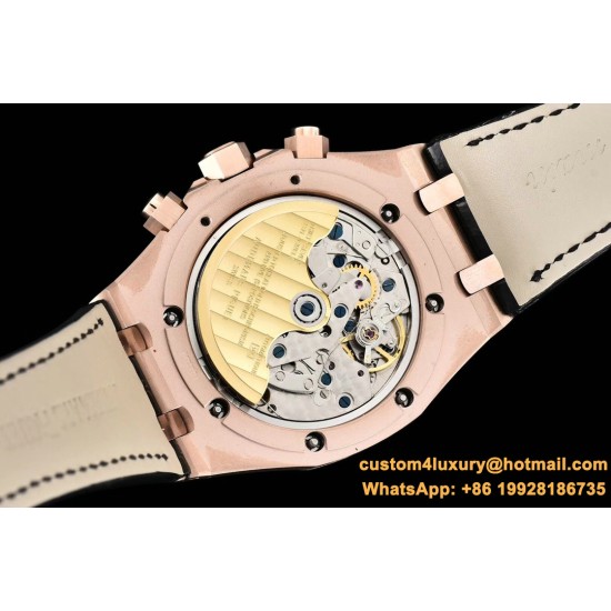 Audemars Piguet - Royal Oak Chronograph 26331ST RG/LE Blue OMF A7750