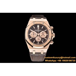 Audemars Piguet - Royal Oak Chronograph 26331ST RG/LE Brwn OMF A7750