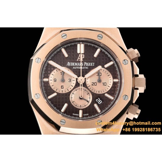 Audemars Piguet - Royal Oak Chronograph 26331ST RG/LE Brwn OMF A7750