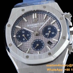 Audemars Piguet - Royal Oak Chronograph 26331ST SS/RU Grey/Blue BF A7750