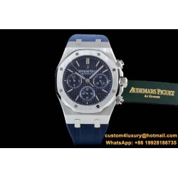 Audemars Piguet - Royal Oak Chronograph 26331 SS/RU Blue/Blue BF A7750