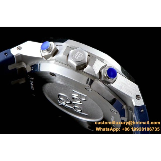 Audemars Piguet - Royal Oak Chronograph 26331 SS/RU Blue/Blue BF A7750