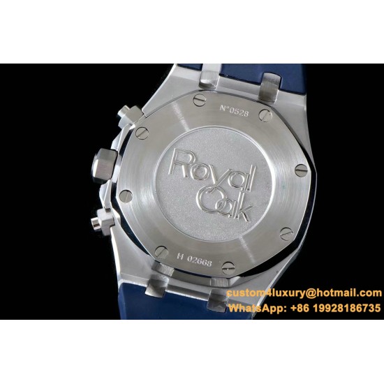 Audemars Piguet - Royal Oak Chronograph 26331 SS/RU Blue/Blue BF A7750