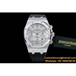 Audemars Piguet - Royal Oak Chrono 26331ST SS/RU Wht/Wht BF V2 A7750
