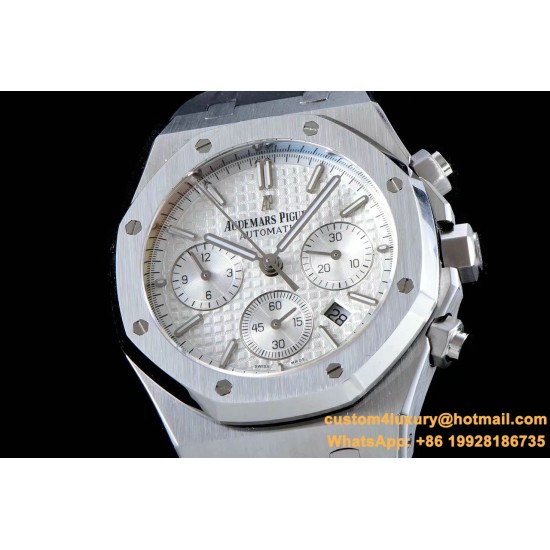 Audemars Piguet - Royal Oak Chrono 26331ST SS/RU Wht/Wht BF V2 A7750