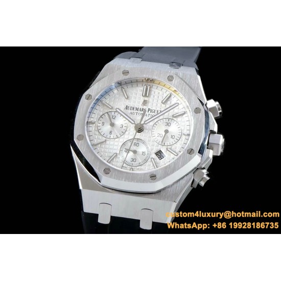 Audemars Piguet - Royal Oak Chrono 26331ST SS/RU Wht/Wht BF V2 A7750
