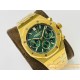 Audemars Piguet - Royal Oak Chrono 26331 YG/YG Green/Stk JFS A7750