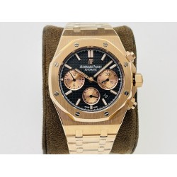 Royal Oak Chrono 26331 RG/RG Black/RG JFS A7750