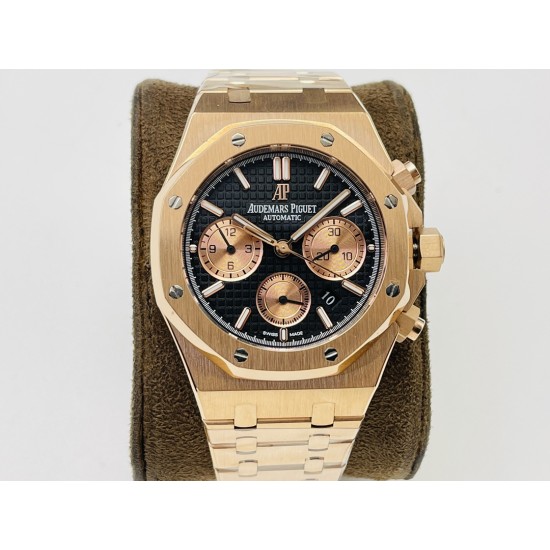 Royal Oak Chrono 26331 RG/RG Black/RG JFS A7750