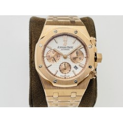 Royal Oak Chrono 26331 RG/RG White/RG JFS A7750