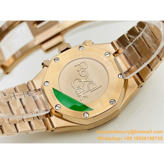 Royal Oak Chrono 26331 RG/RG White/RG JFS A7750