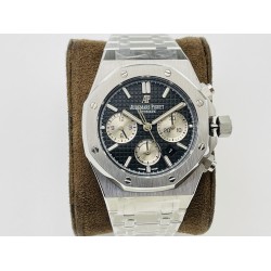 Royal Oak Chrono 26331 SS/SS Black/White JFS A7750