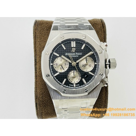Royal Oak Chrono 26331 SS/SS Black/White JFS A7750